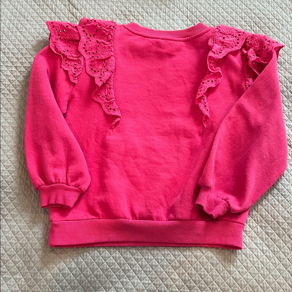 H&M Ruffle Trim Sweatshirt - Picture 5 of 6